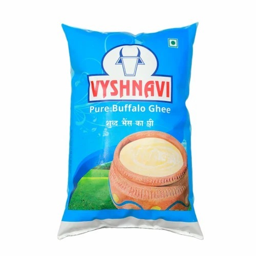 Pure Buffalo Ghee - 1 Litre, Fresh Quality with 12 Months Shelf Life for All Age Groups