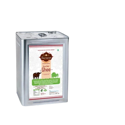 Pure Desi Ghee - Liquid Form, 15 Kilograms, Cream Color | Bulk Packaging, Suitable for Adults, Children, and Old-Aged, 12-Month Shelf Life