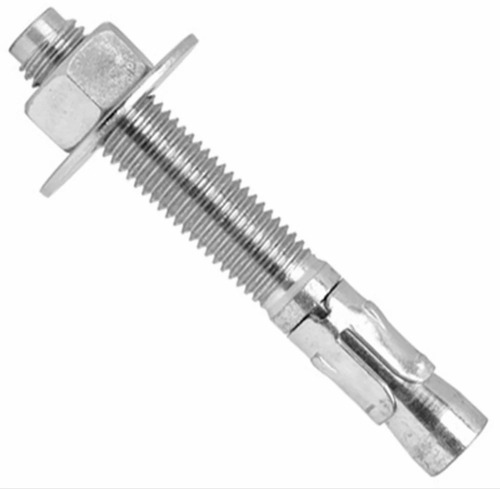 Ss Wedge Anchors - Stainless Steel, 12 Inch Length, Silver Color | Polished Surface, Rust Resistant, Industrial Usage, Standard Size
