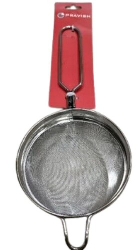 Stainless Steel Silver Tea Strainer - Customized Size, Silver Color | Anti-Rust Properties, Easy to Use, Tested for Quality Assurance