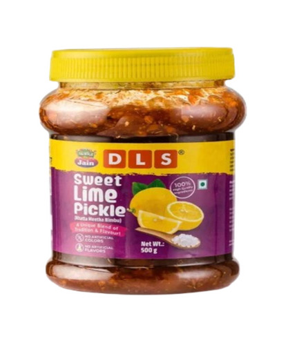 Spicy Lime Pickle - Oil Preserved, Tasty, Salty, Sour, Spicy Flavor, Shelf Life: 10 Months - Perfect for Home and Hotel Use