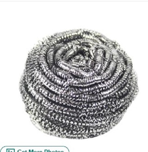 410 Grade SS Scrubber - Stainless Steel, Silver Color | Rust Resistance, Crack Resistance, Quality Tested