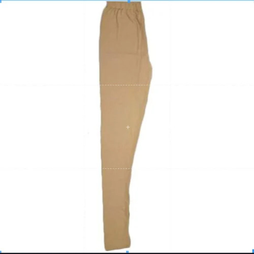 Beige Legging - Cotton, Customized Sizes 28-42, Mid Waist, Slim Fit, Elastic Band, 4-Way Stretch | Anti Wrinkle, Breathable, Quick Dry, Normal Wash