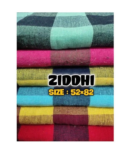 Checked Cotton Bed Sheets - Full Size, Available in Various Colors | Breathable, Fade and Wrinkle Resistant, Machine Washable