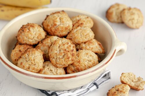 Delicious Banana Biscuits - Feature: Low-Fat