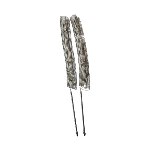 Furnace Coil Heater - Stainless Steel, 200 Watts Power Consumption | Metallic Grey, Electric Power Source