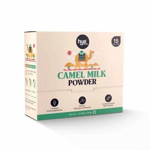 Aadvik Camel Milk Powder - 300 g Packet | White Freeze Dried 9 Months Shelf Life Suitable for All Age Groups