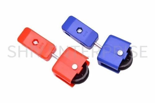 Ibim Electrical Crane Cable Carrier - Mild Steel, Standard Size, Red, Rust Proof, Polished Finish | Durable, Strong, Electric Power Source, Industrial Use