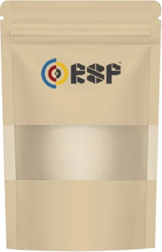 Kraft Look Sealed Pouches - Durable Eco-Friendly Multi-Color Packaging Solution | Ideal for Food Packaging, Sustainable Material