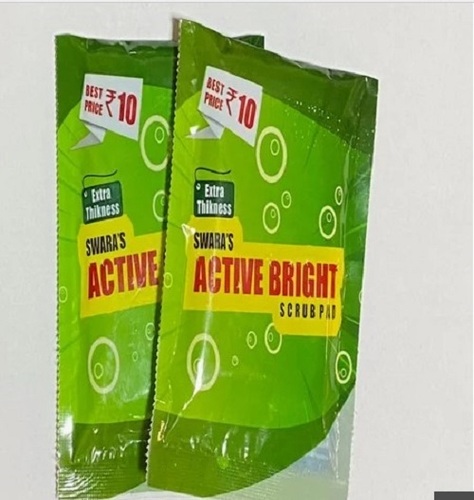 Polyester Green Scrub Pad - Polyester Material, Various Colors | Soft Touch, Crack Resistance, Rust Resistance, Committed Delivery Time