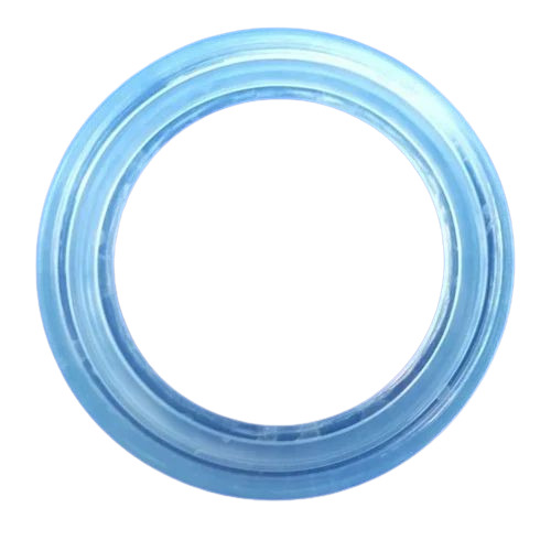 Silicone Tri Clover Gasket - 1 Inch, Sky Blue | High Pressure Resistance, Durable, Fine Finished