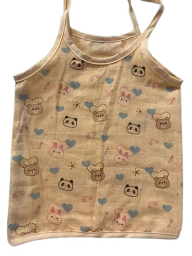 Sleeveless Cotton Baby Dress - 100% Cotton, Customized Size, Multicolor | Lightweight, Breathable, Unisex, Casual Modern Design, Ideal for Summer