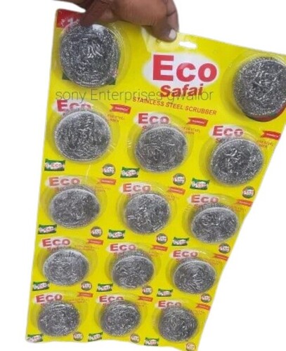 Stainless Steel Scrubber - New Rust Resistant Material, Crack Resistant Feature, Timely Delivery Guarantee