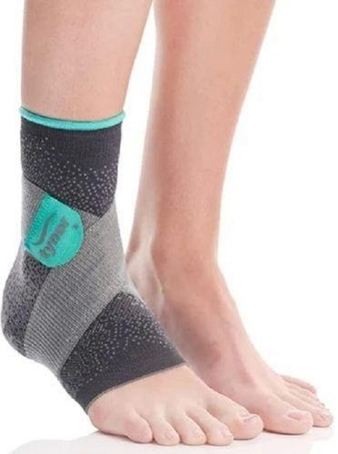 Tynor Ankle Binder - Soft Elastic Fabric, Adjustable Size , Breathable Design with Hook-and-Loop Fasteners for Compression and Support