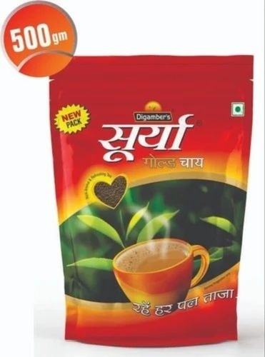 500g Surya Gold Leaf Tea - Black Tea, Organic, Dried Leaf, Plain Variety, Grade A | Ideal Choice for Tea Enthusiasts and Connoisseurs