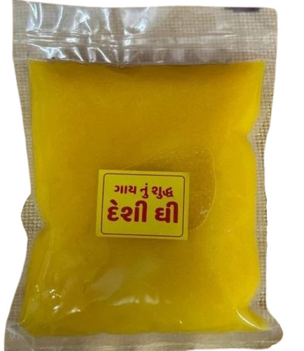500ml Cow Ghee - Liquid | Vegetarian, 99% Pure Organic, Yellow Color, Packs Energy, A2 Grade, Suitable for Cooking and Medicinal Use