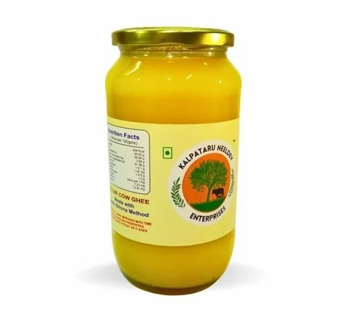 A2 Ghee - 1 Liter Jar, Organic Liquid for Cooking and Medicinal Use, 99% Purity, Boosts Energy, Heals, Nourishes with Excellent Quality