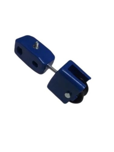 Cable Carrier Trolley - Plastic Material, 2 Inch Size, Blue Color | Rust Proof, Powder Coated, Loading Capacity 20 Kg, Manual Operation, Speeds Up to 20 m/min