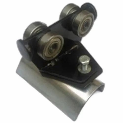 Festoon Cable Trolleys - Powder Coated, 30 kg Loading Capacity, Black Color | Durable, Rust Proof Design, Strong Manual Power Source