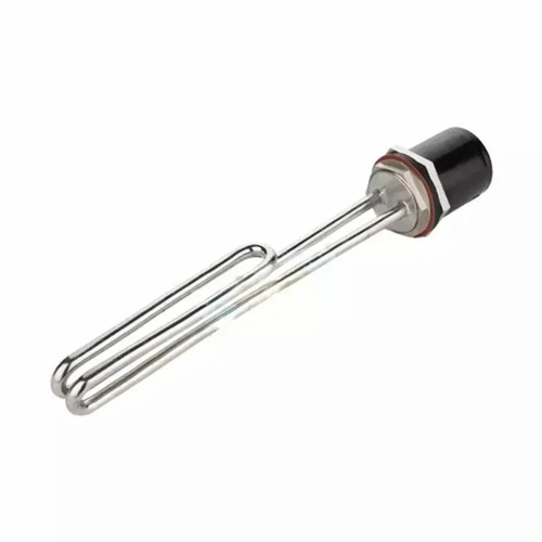 Geyser Heating Element 2000W - Copper, Round, Silver, Gray | 2000 Watts Power, 230V Voltage, Geyser Use