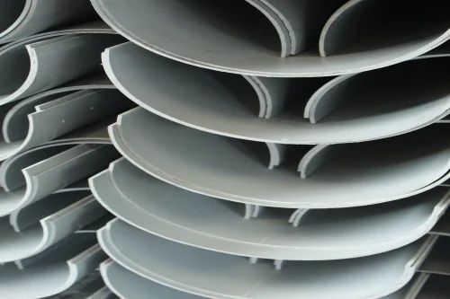 Half Round Pipe - Material: Carbon Steel