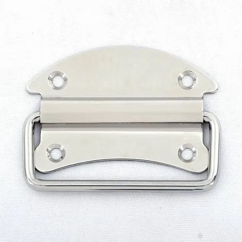 Stainless Steel Chest Handle - 3 Inch Length, 1.5 mm Thickness | Polished Finish, Door Mount, Good Quality