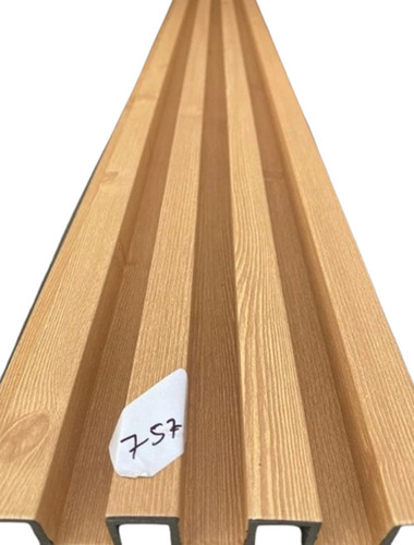 WPC Louvers Panels - 5 mm Flat Gray | Versatile Design, Available in All Colors and Sizes