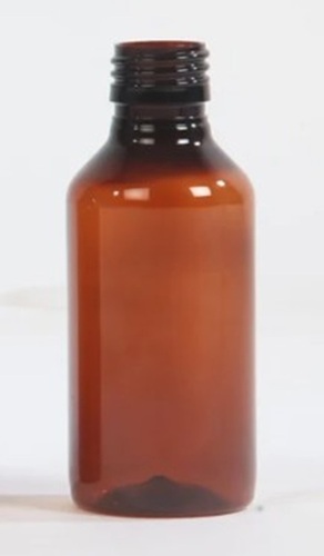 170 Ml Amber PET Bottles - Round Shape 25mm Neck Size Rigid Plastic | Chemical Storage Solution 16.5g Weight Versatile Use