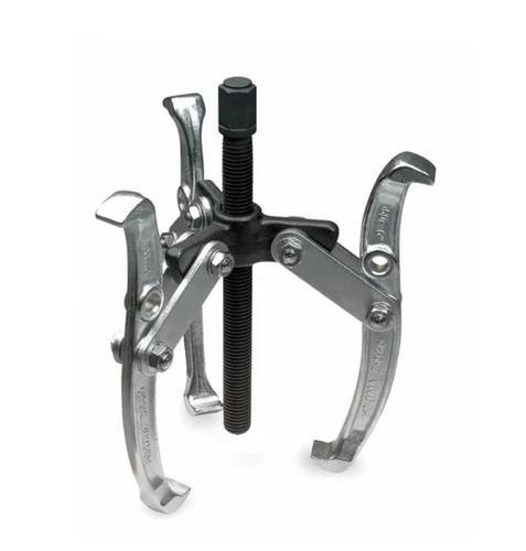 3 Legs Bearing Puller - Manual Operation, 4 Inch Mild Steel | 3 Adjustable Jaws for Secure Grip, 6 Months Warranty for Reliable Use