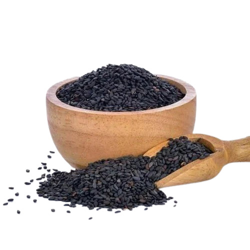 Black Sesame Seed - Organic Dried Spice Seeds, 5% Moisture, Grade A, Black Color, Ideal for Human Consumption