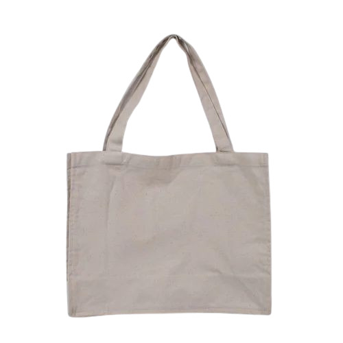 Canvas Promotional Tote Bag - Natural Plain Handmade Canvas, Size 8x10 Inch, 2 Loop Handles, Ideal for Promotional Events and Eco-Friendly Alternatives