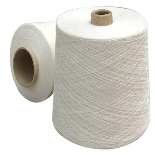 Cotton Thread - 100% Cotton, Glossy Finish, White Color | Eco-Friendly, Anti-Piling, High Tenacity, Premium Quality