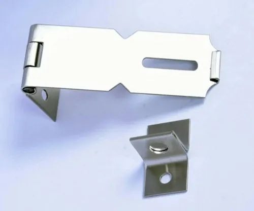 Door Hasp Set - Stainless Steel, 3 Inch | Polished Finish, Ideal for Exterior Doors, Very Good Quality, Includes 1 Hasp and 1 Hook