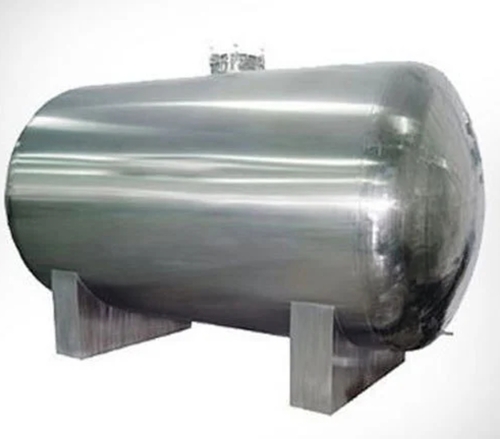 Fabricated Storage Tank - 10000-100000 Ltr Capacity Silver Color | Efficient Material Handling Adjustable Speed Low Maintenance