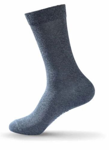 Formal Socks - Cotton Blend , Blue Color, All-Season Fit | Anti-Odor Technology, Moisture-Wicking Fabric, Breathable Material, Antibacterial Properties