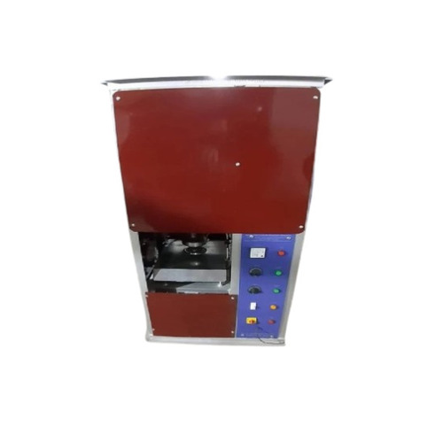 Fully Automatic Single Die Paper Plate Making Machine - Mild Steel Construction, 2000 Plates/Hour Production, Brown Finish | 1 HP Motor, Human Machine Interface Control, 1 kW Power Consumption, 1 Year Warranty