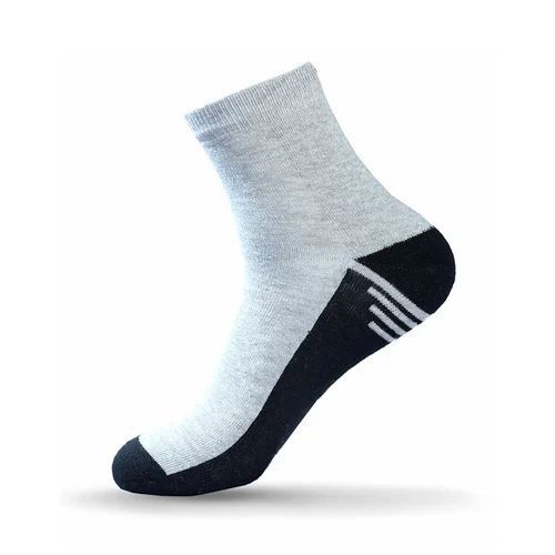 Half Terry Socks - Cotton Blend, Unisex, White and Black Colors | Comfortable Fit, Quick-Drying, Anti-Fungal Treatment, Long-Lasting Freshness, Premium Design