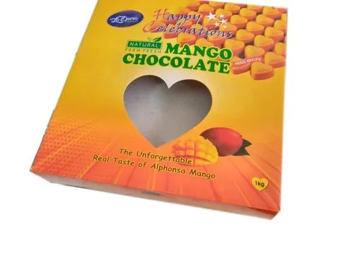 Kraft Paper Packaging Box - Recycled Eco-Friendly Paper, Rectangular Shape, Various Colors for Food Packaging