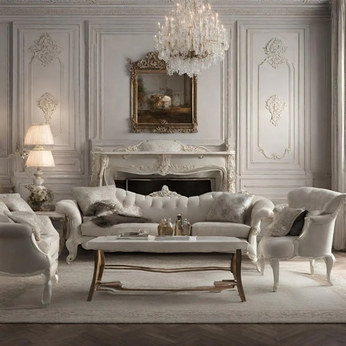 Living Room Sofa - Artwork: Crafted