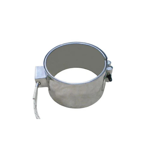 Mica Band Heater - Nickel Chrome & Mica, White & Silver Colors | High Grade Insulation, Various Lead Terminations, Energy Efficient Design