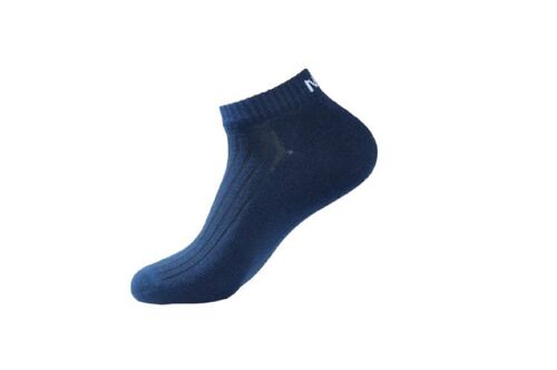 No Smell Socks - Cotton Blend, Blue | Anti-Odor Technology, Moisture-Wicking Fabric, Breathable Material, Comfortable Fit, Antibacterial Properties