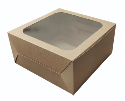 Plain Cake Packaging Box - Paper Material, Rectangular Shape, Various Colors | Eco-Friendly, Recycled for Sustainable Food Packaging