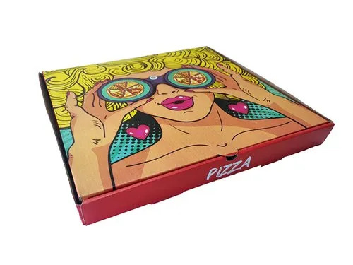 Printed Pizza Packaging Box