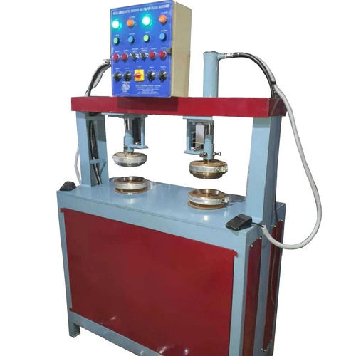 Semi Automatic Double Die Paper Plate Making Machine