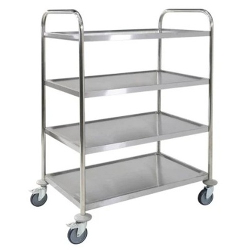 Silver Steel Trolley