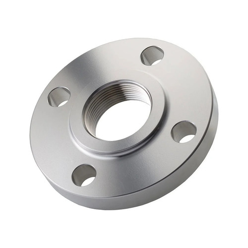 SS Flanges Grade 304 - Stainless Steel, Round Shape, Silver Color | Rust Free, Highly Pure, Durable & Corrosion Resistant Design