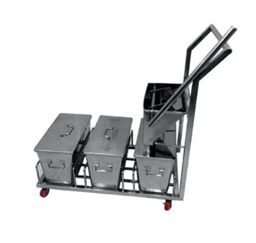 Ss Mopping Trolley
