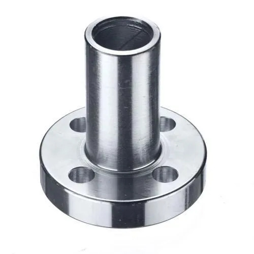 Stainless Steel Long Weld Neck Flanges - High Strength, Corrosion Resistant | Rust Free, Round Shape, Highly Pure, Silver Finish