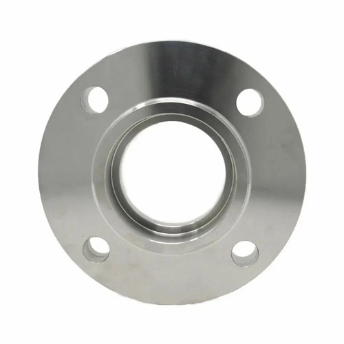 Stainless Steel Socket Weld Flange - High Strength, Corrosion Resistant, Silver Color, Round Shape | Rust Free, Durable Design