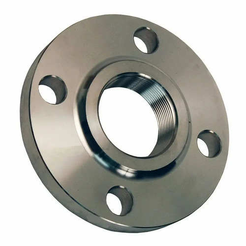 Stainless Steel SORF Flanges - Round, Silver | Durable, High Strength, Corrosion Resistant, Rust Free, Highly Pure